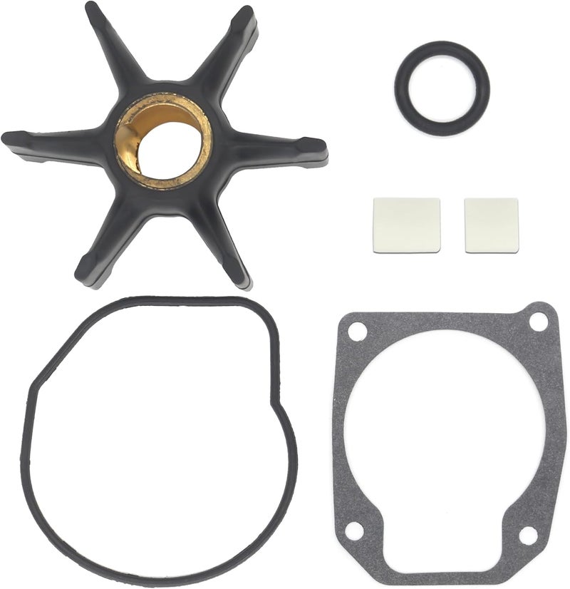 QUICKMARINER 396809 Boat Water Pump Impeller Service Kit for Johnson Evinrude 40-55 HP Outboard Motors replaces 0396809 Sierra 18-3368 Marine Engine - Image 5